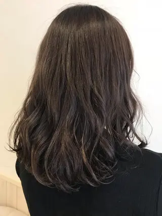 セミロング 松島 涼花のヘアスタイル