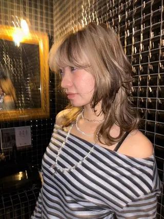 ミディアム カラー デザインレイヤー/ KOSUKEのヘアスタイル