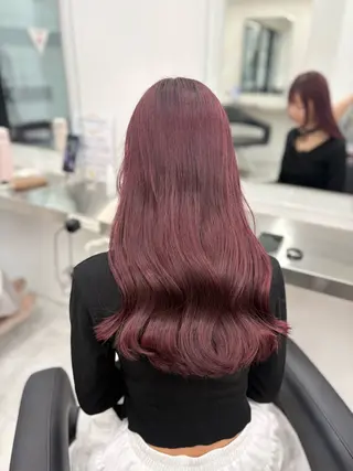 ロング カラー ヘアアレンジ 🫧‪🎀うる艶暖色 🏹Nanako🎀のヘアスタイル