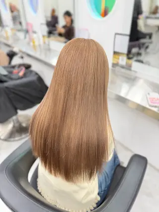 カラー 透ける透明感カラー 🎀anju/渋谷のヘアスタイル