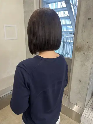 ショート カラー ボブ/パーマ 🐕🦺Nagiのヘアスタイル