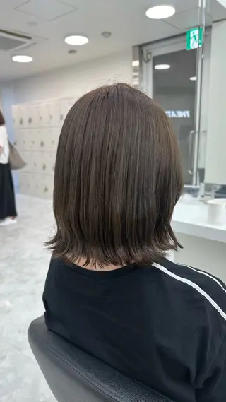 ミディアム カラー ガーリーstyle ❤︎misaki🏹のヘアスタイル