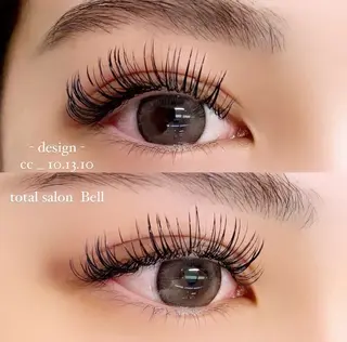 マツエク・マツパ Totalsalon Bell富田林店所属・salon Bell (AYA)のマツエク・マツパデザイン