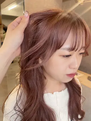 ロング カラー ダブルカラー /まつ毛パーマ🎀のヘアスタイル