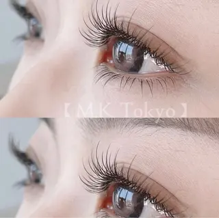 セミロング マツエク・マツパ ダブル テーマのマツエク・マツパデザイン