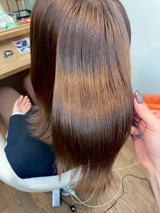 ロング カラー I's hair NUBOU所属・小守林 蘭のヘアスタイル