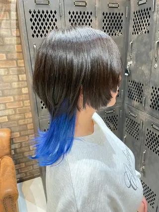 ミディアム カラー ✨ハイトーン✨ダブル カラー✨シバサキのヘアスタイル