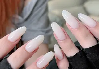 ネイル By moonネイル 🌷ワンホン/韓国風のネイルデザイン