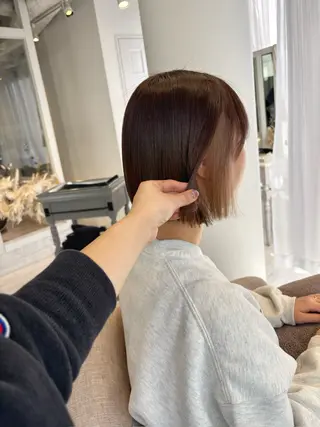 ミディアム ボブ/レイヤー/ 茉莉花のヘアスタイル