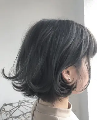 ミディアム カラー 大嶋 宏隆のヘアスタイル