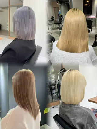 セミロング 優月/カラー特化 西宮/夙川のヘアスタイル