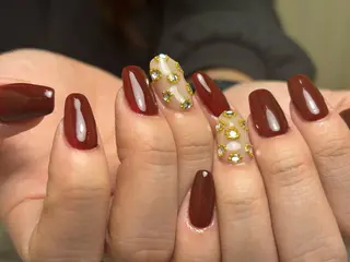 ミディアム Qmu nail所属・Qmu nail KARENのネイルデザイン