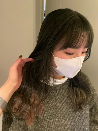 ロング カラー 後藤璃子 (ごとうりこ)のヘアスタイル