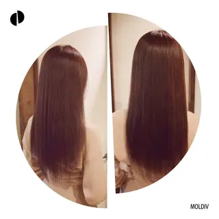 ロング カラー ✨縮毛矯正✨髪質改善 ナカシマ ユミのヘアスタイル