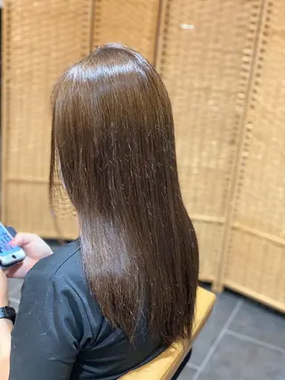 ロング 尾崎 優也のヘアスタイル