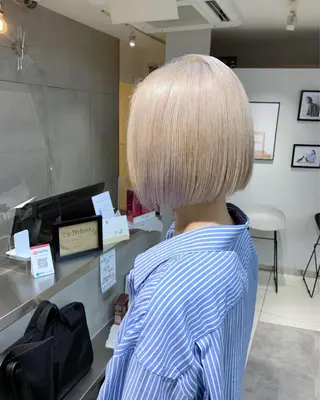 ショート カラー vain【ヴェイン】渋谷所属・タカハシ ショウタのヘアスタイル