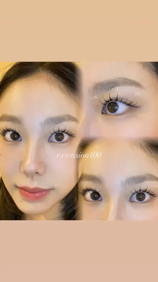 マツエク・マツパ MELL KONATSUのマツエク・マツパデザイン