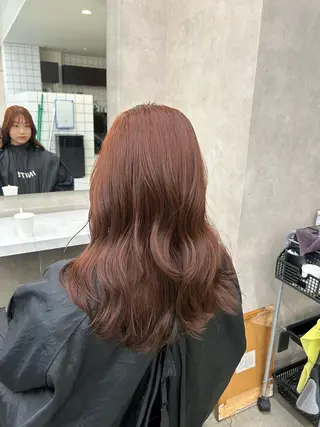 カラー 透明感ベージュ🤎 ナチュラルレイヤーのヘアスタイル