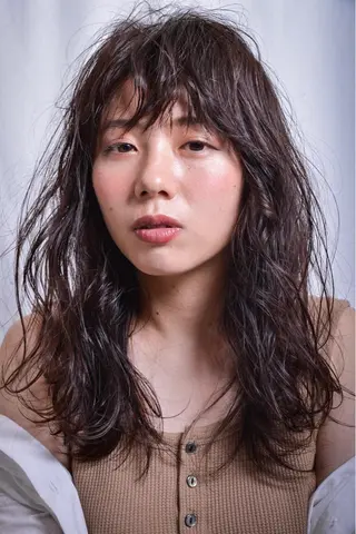 セミロング channel 大澤俊文のヘアスタイル