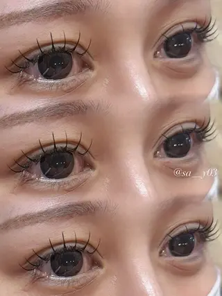 マツエク・マツパ BOOBEE eyelash所属・山下 紗采のマツエク・マツパデザイン