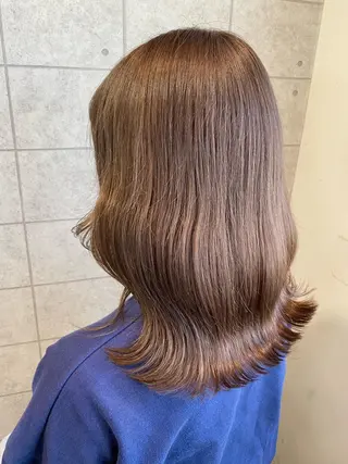 ミディアム カラー knock【ノック】所属・烏丸韓国ヘア🇰🇷 ayaka🎀のヘアスタイル