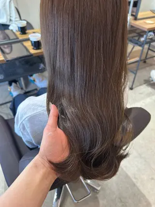 セミロング カラー miri.. 久留米のヘアスタイル