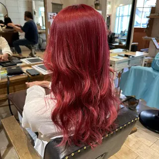 セミロング カラー Nao 【EIGHT札幌】のヘアスタイル