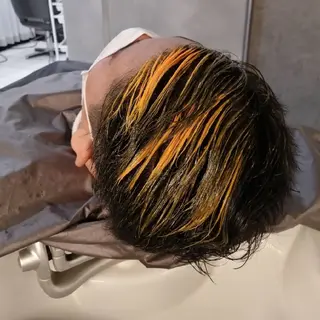 ショート カラー メンズ D/i所属・D/i |Y/no. 〈夜スパ17時〜〉のヘアスタイル