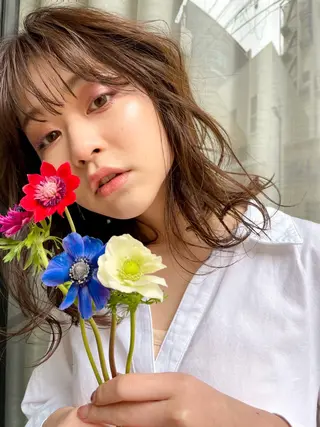 カラー keshiki🦋 Nanaのヘアスタイル