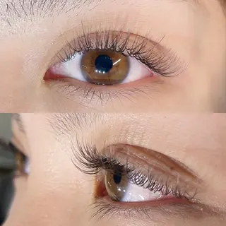 マツエク・マツパ Aim NAIL&EYELASH.BROW立花店所属・Aim立花店 Mihoのマツエク・マツパデザイン