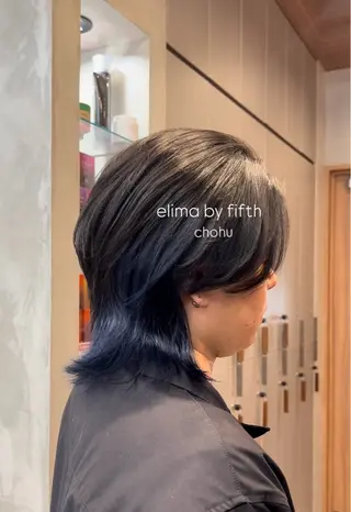 カラー メンズ しずく🤍🧸 / fifthパーマのヘアスタイル