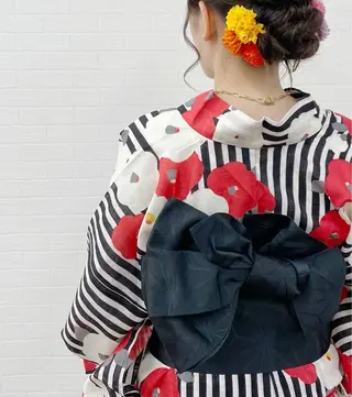 セミロング ヘアアレンジ GRANLUSSO 〜グランルッソ駅前店所属・木口 嘉美のヘアスタイル