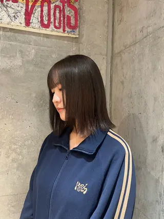 ミディアム canvas. RINOのヘアスタイル