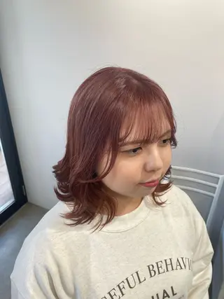 ミディアム REINA ISHIDOのヘアスタイル