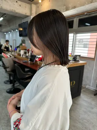 ショート C’LD hair  produce /シールドヘア所属・モテ髪/ボブ/ショー ト/アダチフウトのヘアスタイル