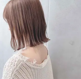 ミディアム カラー ヘアアレンジ CREAPY所属・日向野 利菜のヘアスタイル