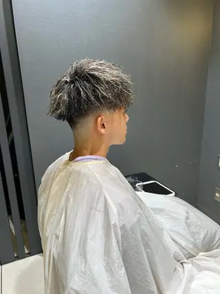 カラー パーマ メンズ 一宮/稲沢/あま市 /小林好裕のヘアスタイル