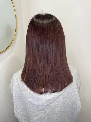 ミディアム カラー ‎manami 💞🩰のヘアスタイル