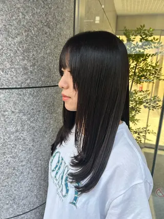 ロング lamplight所属・長谷川 まほろのヘアスタイル