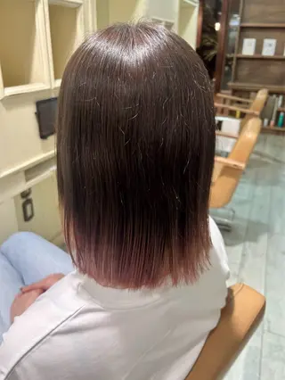 ショート カラー 🍒高崎/暖色カラー 🍒/近藤莉々香のヘアスタイル