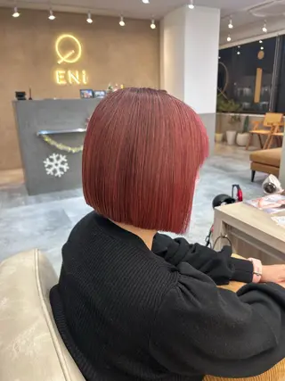 ショート ENi所属・上遠野 優佑のヘアスタイル