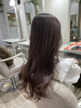 ロング ネモトメイナ🌿‬ 今月末で退職しますのヘアスタイル