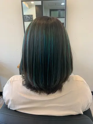 ミディアム カラー est hair Ameri 松戸西口店所属・est  店長 ✂︎高橋✂︎のヘアスタイル