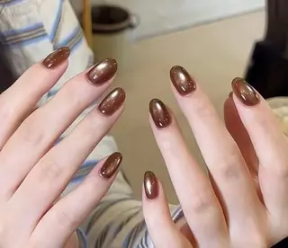 ネイル 🎀PG🩵 ネイルサロンのネイルデザイン