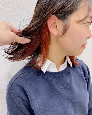ショート SAKURA 原宿所属・なかの たくみのヘアスタイル