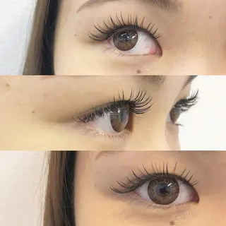 マツエク・マツパ La SHE's難波店所属・KA EDEのマツエク・マツパデザイン