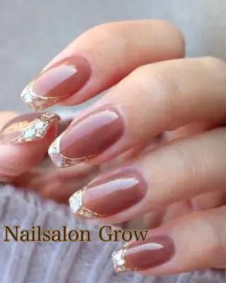 ネイル 認定講師／歴20年 パラジェル　Growのネイルデザイン