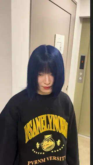 カラー Reve by Lond仙台所属・🌟🦄8000円 ハイトーンご案内奏登のヘアスタイル