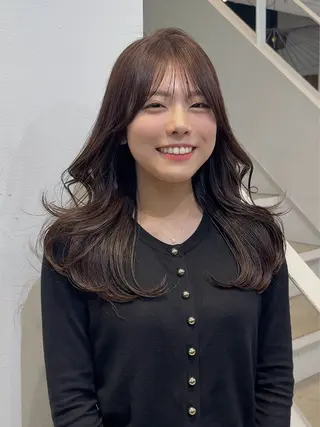 ロング 🎀韓国ボブ/ハイト ーン/まりん🎀のヘアスタイル