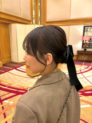 ヘアアレンジ Iris by artina 武蔵小杉店【イリス バイ アルティナ】所属・🎼レイヤー/顔周り カット/nene♬のヘアスタイル